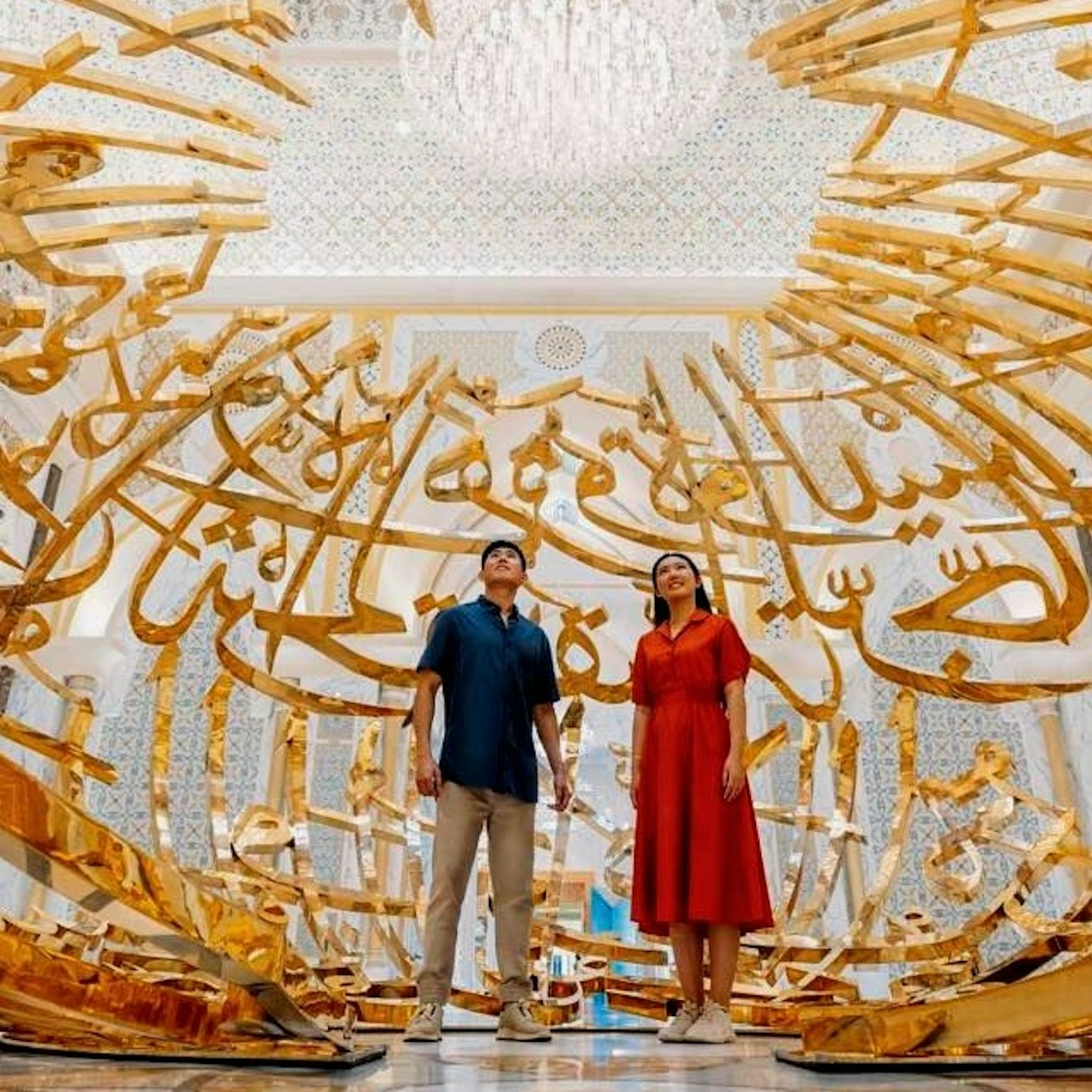 Abu Dhabi: Private City Tour + Sheikh Zayed Grand Mosque + Qasr Al Watan Palace - Photo 1 of 12